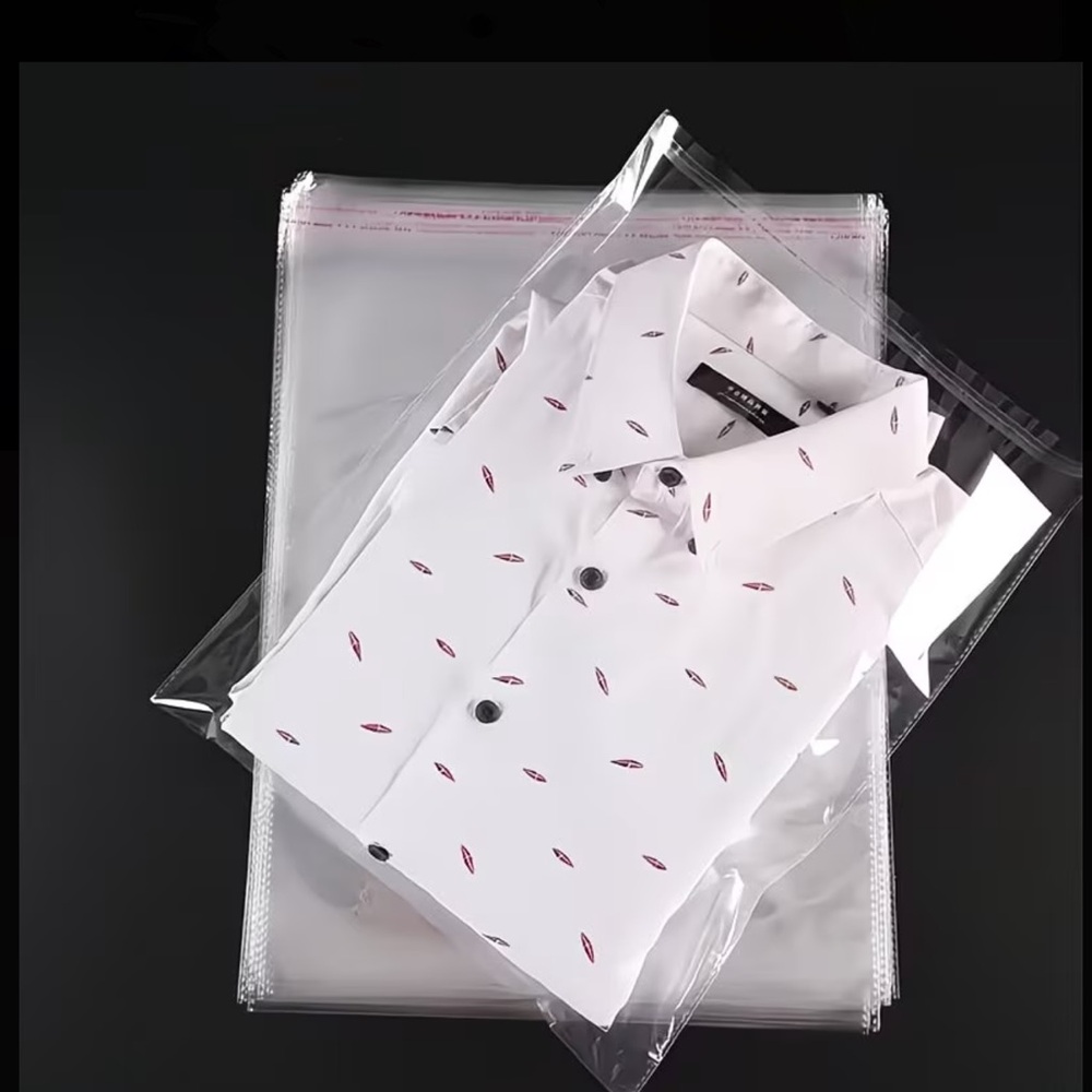 15 Clear 10 x 13 Packaging Bags